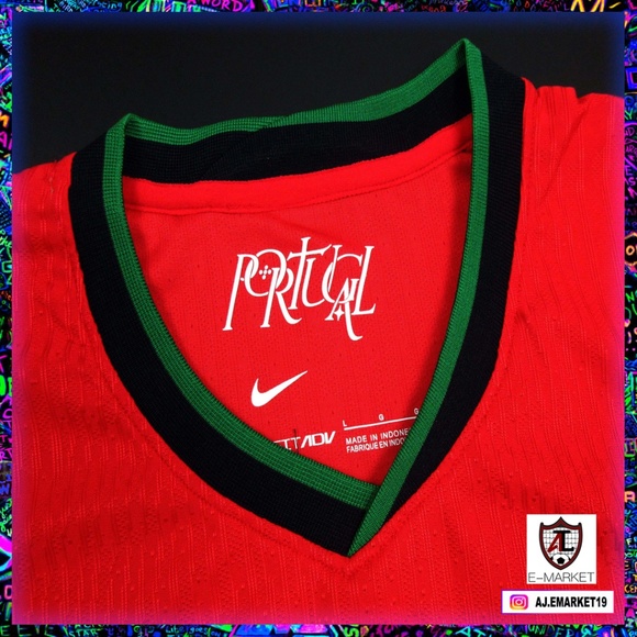 NWT Cristiano Ronaldo Portugal Jersey 2024  (Player Version) - Picture 3 of 5